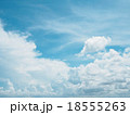 Clear blue sky with white cloud Clear blue sky with white cloud 18555263
