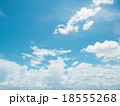 Clear blue sky with white cloud Clear blue sky with white cloud 18555268