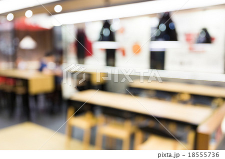 Coffee shop blur background with bokeh Coffee shop blur background with bokeh 18555736