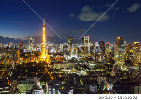 Tokyo City Skyline Tokyo City Skyline 18556502