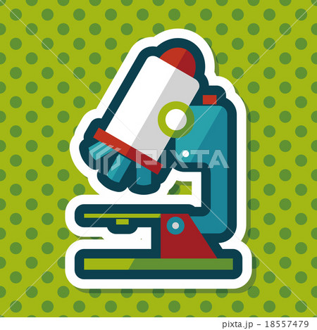 microscope flat icon with long shadow,eps10 microscope flat icon with long shadow,eps10 18557479