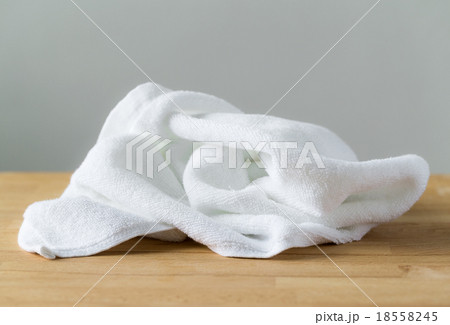Crumpled towel 18558245