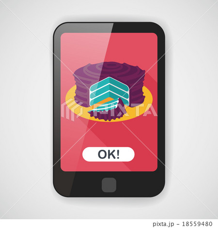 cake flat icon with long shadow,eps10 cake flat icon with long shadow,eps10 18559480