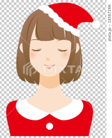 Close your eyes Santa costume eyes 18567266