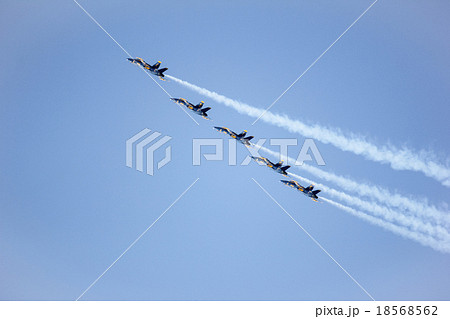 US Navy Blue Angels during the show. 18568562