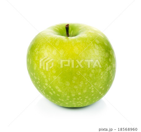 Green apple isolated on white background 18568960