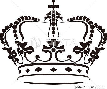 王冠のイラスト素材 18570032 Pixta