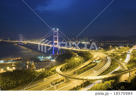 Ching Ma Bridge in Hong Kong 18570984