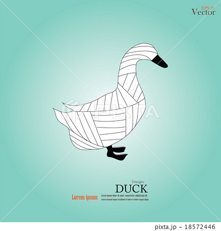 Duck icon.injured duck.Vector illustration. Duck icon.injured duck.Vector illustration. 18572446