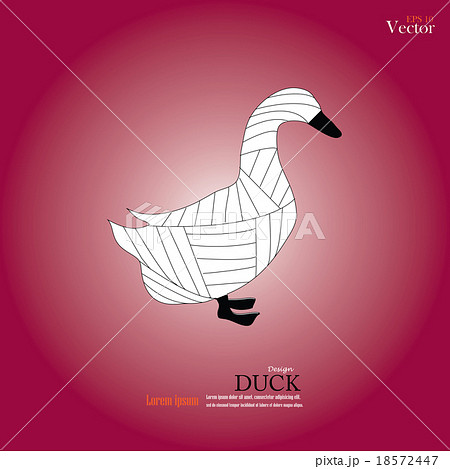 Duck icon.injured duck.Vector illustration. Duck icon.injured duck.Vector illustration. 18572447