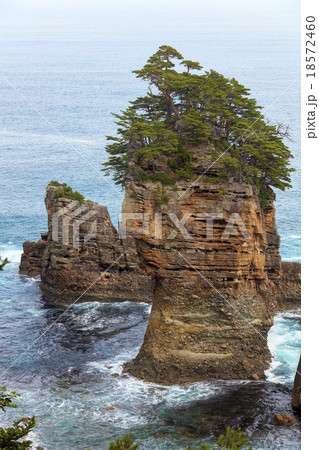 岩手県 宮古市 三王岩 18572460