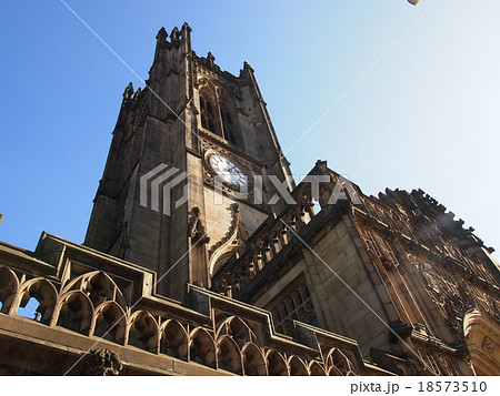 マンチェスター大聖堂の写真素材