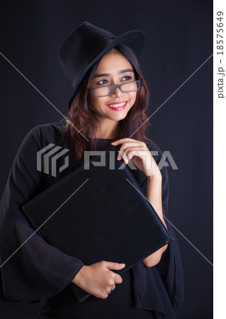 Portrait of Asian woman 18575649