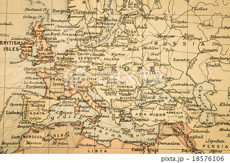 古地図 ヨーロッパ 古地図 ヨーロッパ 18576106