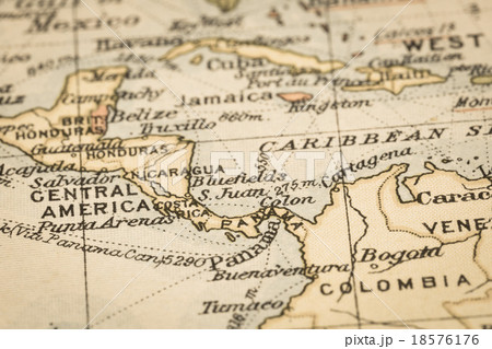 古地図 パナマ共和国 古地図 パナマ共和国 18576176