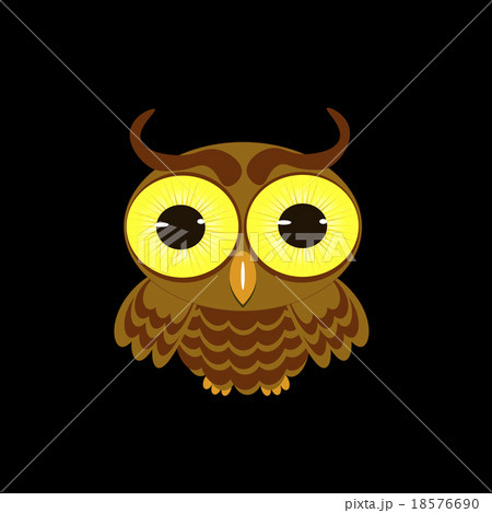 isolated owl vector illustration 18576690