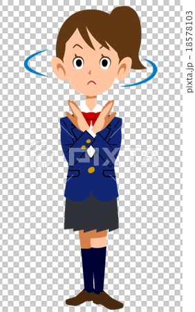 學習拒絕手勢的女孩 18578103