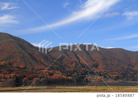 木崎湖の秋 18580887