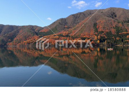 木崎湖の秋 18580888
