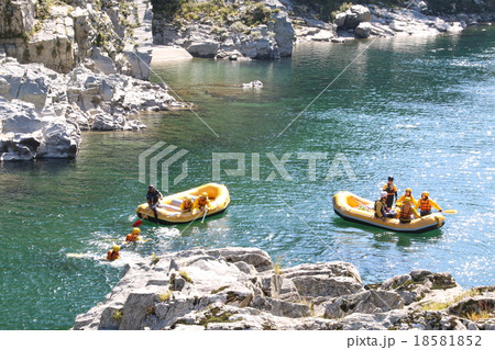 大歩危とラフティング 大歩危とラフティング 18581852