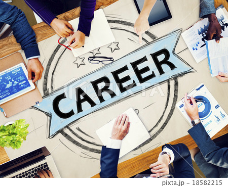 Career Job Goal Expertise Skill Talent Concept Career Job Goal Expertise Skill Talent Concept 18582215