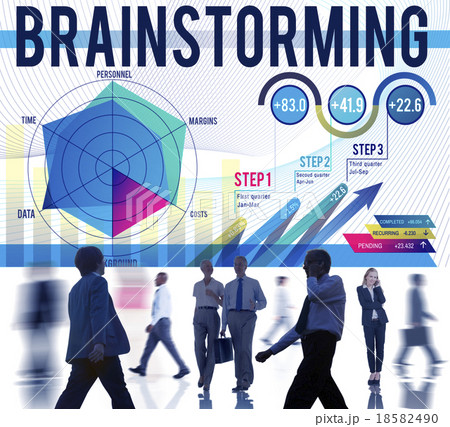 Brainstorming Planning Thinking Sharing Meeting Concept 18582490