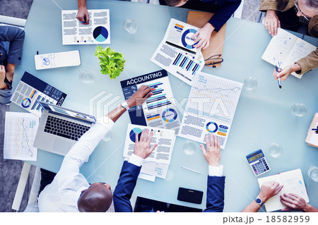 Business People Accounting Report Analysis Concept Business People Accounting Report Analysis Concept 18582959