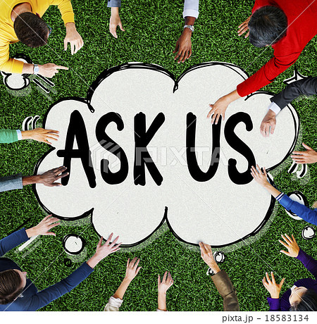 Ask us Contact Information Assistance Advice Concept 18583134
