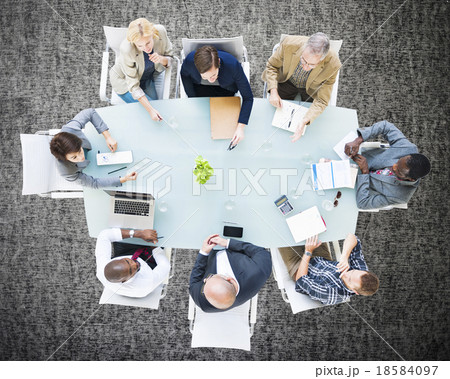 Business People Meeting Corporate Planning Concept Business People Meeting Corporate Planning Concept 18584097