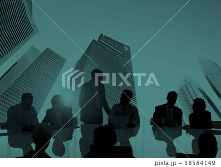 Business People Meeting Discussion Communication Concept Business People Meeting Discussion Communication Concept 18584149
