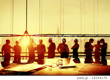 Business People Meeting Discussion Communication Concept Business People Meeting Discussion Communication Concept 18584276