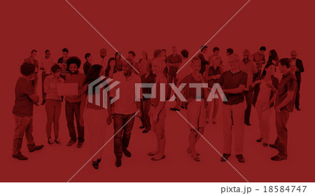 Community Casual Communication Team Friendship Concept 18584747