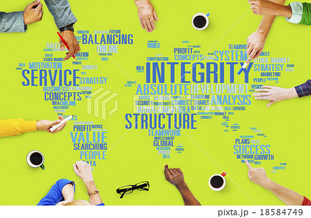 Integrity Honesty Sincerity Trust Reliability Concept 18584749