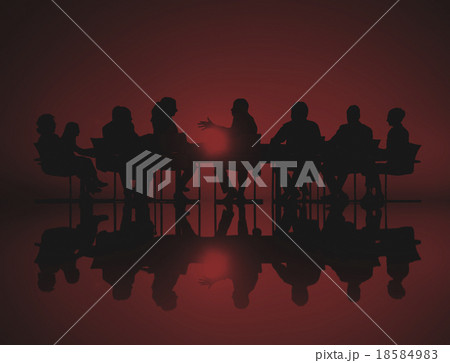 Group of Business People Meeting Brainstorming Concept Group of Business People Meeting Brainstorming Concept 18584983