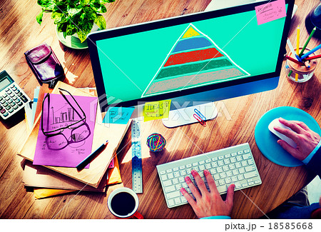 Analysis Strategy Chart Data Graph Information Concept 18585668