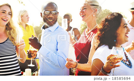 Diverse People Party Togetherness Friendship Concept Diverse People Party Togetherness Friendship Concept 18585694