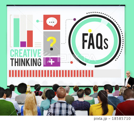 Frequently Asked Questions FAQ Problems Concept 18585710