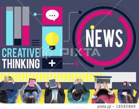 News Media Global Communication Publication Concept News Media Global Communication Publication Concept 18585869
