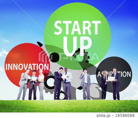 Startup Business Plan Innovation Aspiration Concept Startup Business Plan Innovation Aspiration Concept 18586088