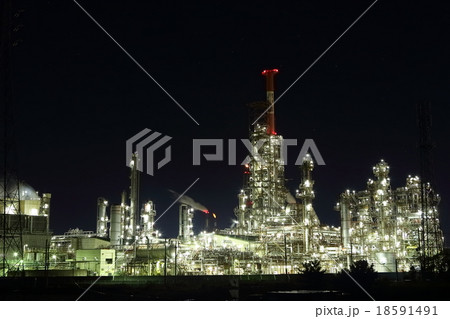 工場夜景 工場夜景 18591491