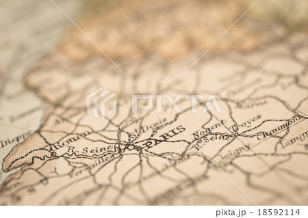 古地図 フランス・パリ 古地図 フランス・パリ 18592114