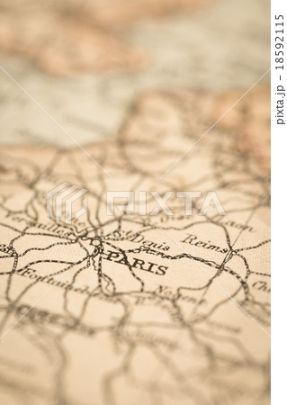 古地図 フランス・パリ 古地図 フランス・パリ 18592115
