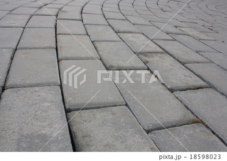 Abstract background - concrete garden blocks floor Abstract background - concrete garden blocks floor 18598023