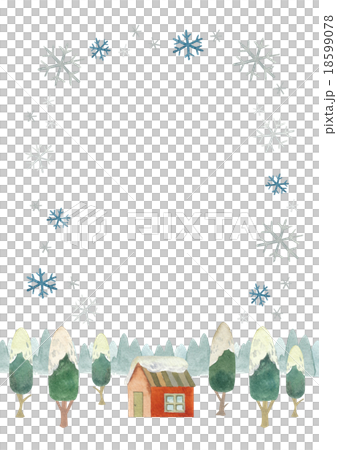 Snow background 18599078