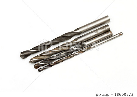 drill on the white background drill on the white background 18600572