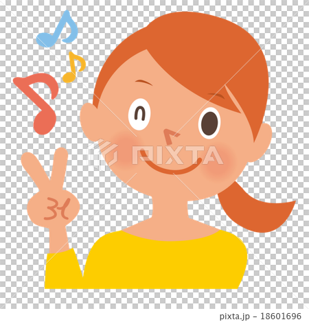 Pop women _ V sign 18601696