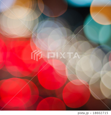 Blurred abstract background lights bokeh 18602715