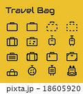 Travel bag icons 18605920