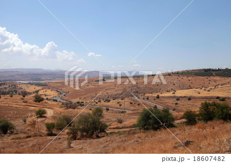 Beautiful countryside landscape, Tiberias, Israel 18607482