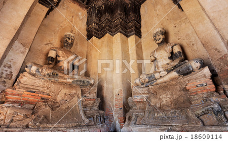 Buddha statue at Ayutthaya Thailand Buddha statue at Ayutthaya Thailand 18609114